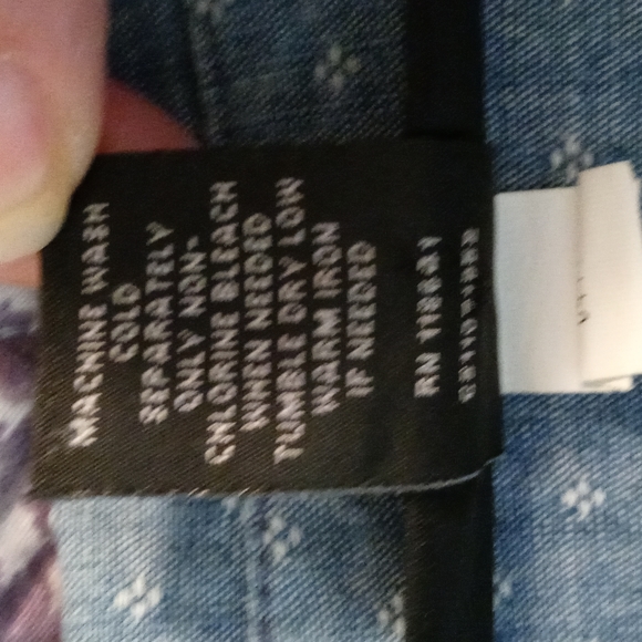 Lane Bryant Denim Shirt - Picture 6 of 6
